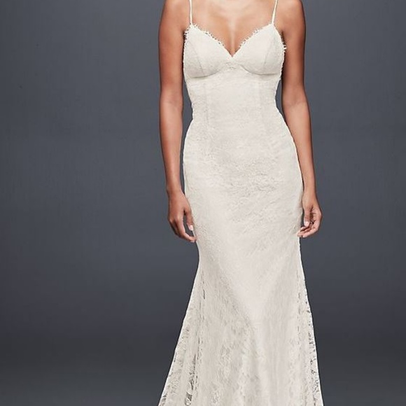 Galina Wedding Dress with Low Back WG3827 - Picture 7 of 8